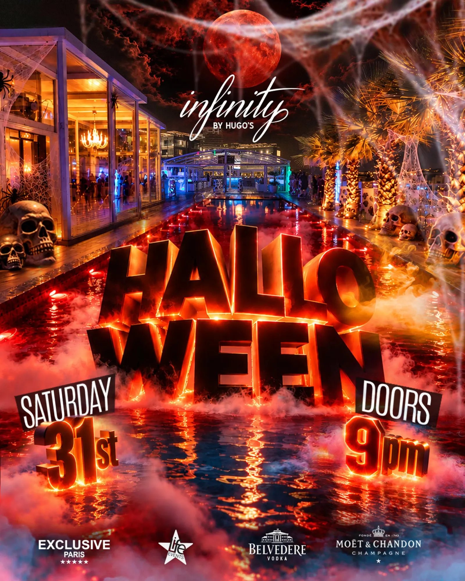 Visuel officiel de Haunted Hotel at Infinity by Hugo's