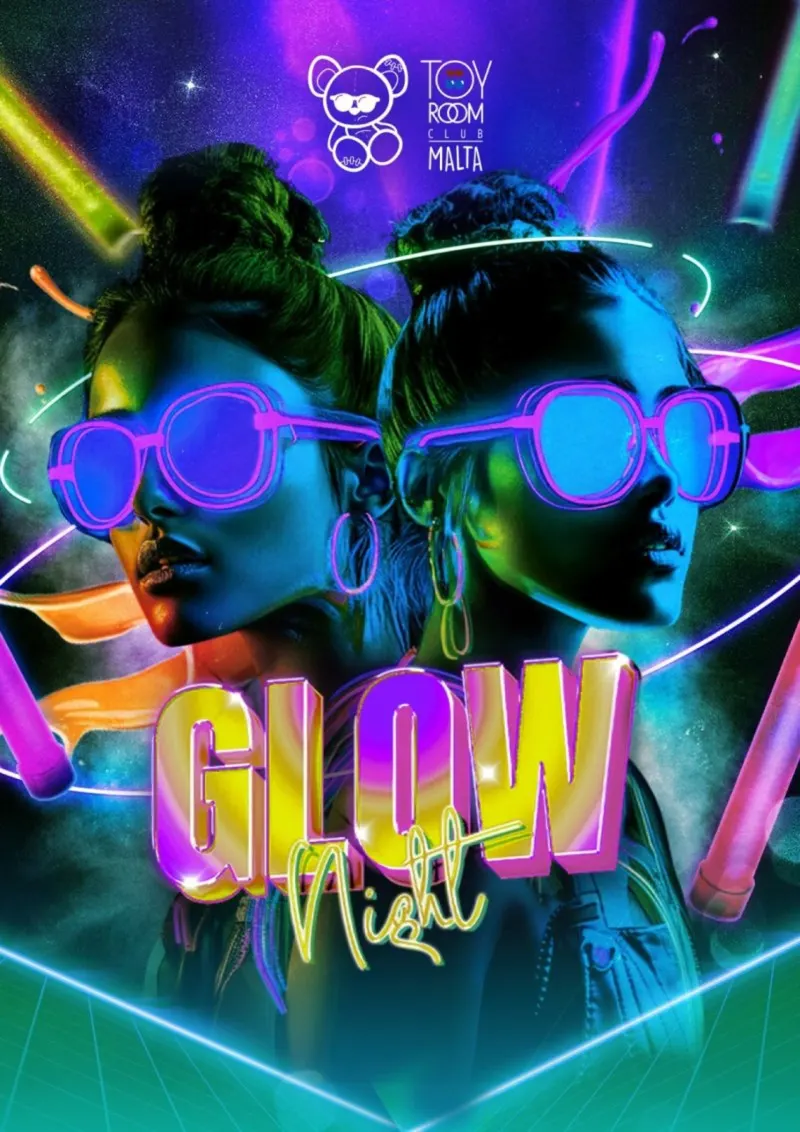Visuel officiel de Glow Night // Winter Edition 2026