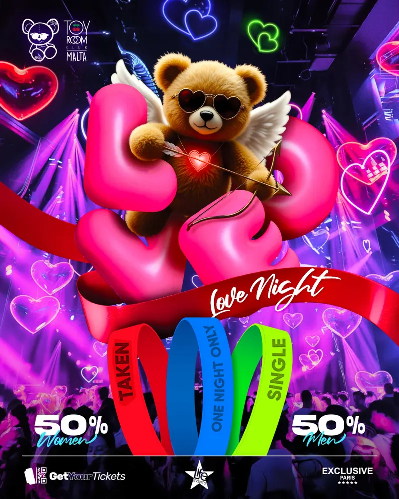Visuel officiel de Love Night // Winter Edition 2026