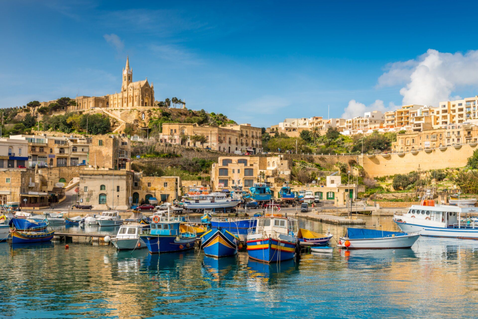Port et village côtier de Malte